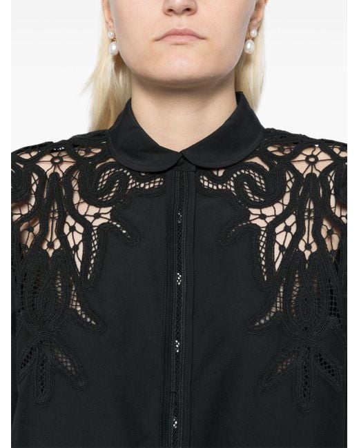 Ulla Johnson Black Harden Shirt