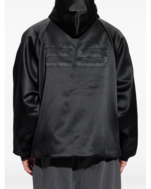 Fear Of God Black Hooded Zip Jacket for men