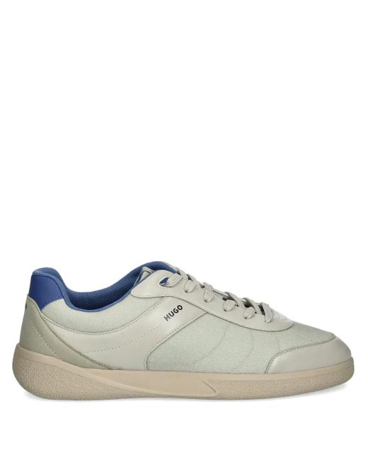HUGO Natural Panelled Sneakers for men