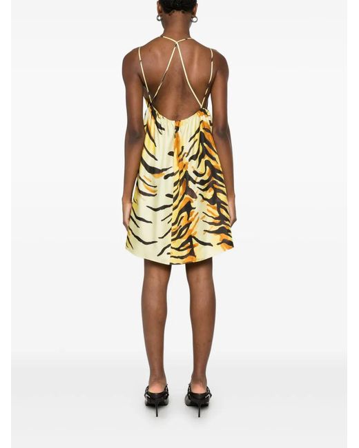 Nanushka Metallic Ceil Mini Dress