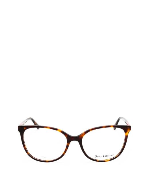 Juicy Couture Natural Tortoiseshell-Effect Cat-Eye Frame Glasses