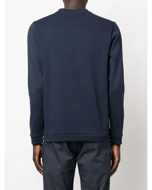 Boss Blue Sweat Salbo Curved À Logo Imprimé for men