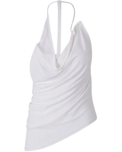 Christopher Esber White Cristalla Top
