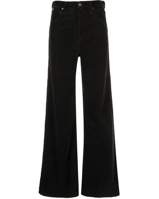 Citizens of Humanity Paloma Corduroy baggy Jeans in Black | Lyst