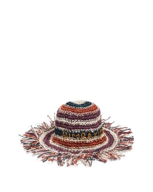 Bimba Y Lola Multicolor Chapeau Rayé À Franges