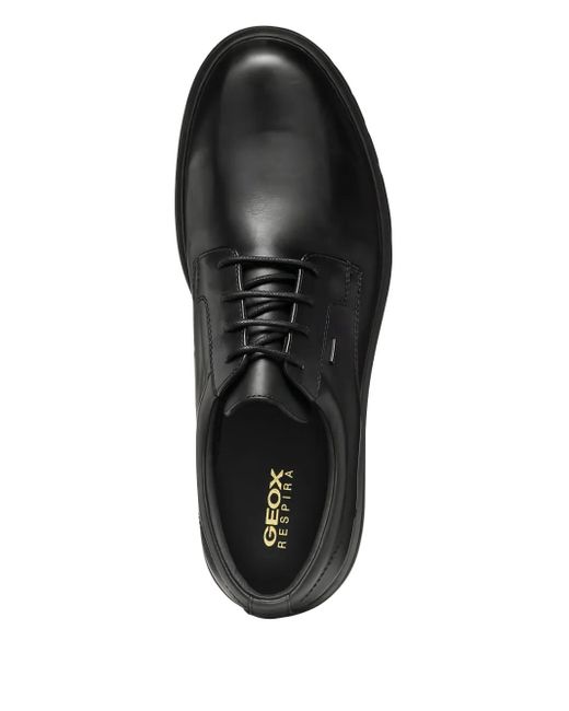 Geox Black Spherica Lace-Up Shoes for men