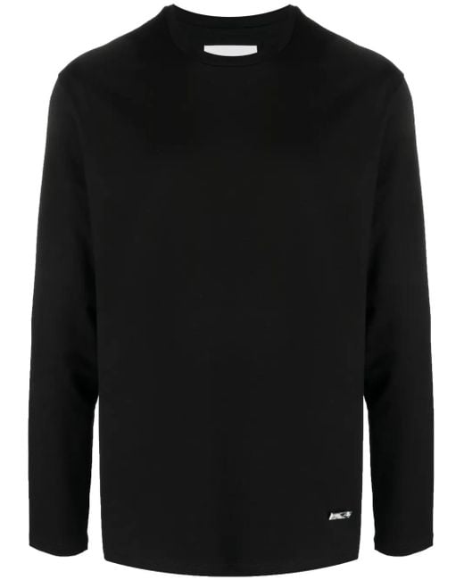 Jil Sander Black T-Shirt With Logo for men