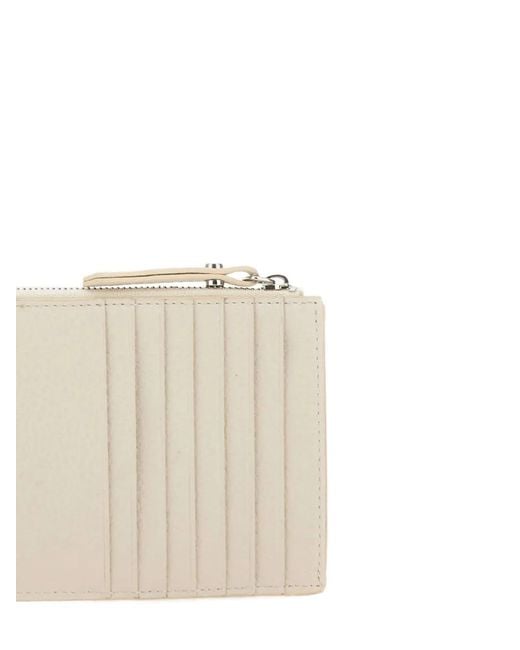 Gianni Chiarini Natural Pebbled Zip Wallet