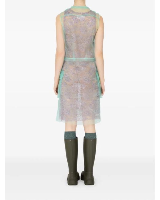 Abito Corto A Strati di Maison Margiela in Gray