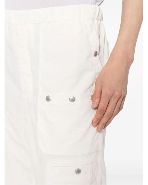 Undercover White X Nonnative Multi-Pocket Cargo Trousers for men
