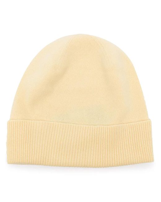 Bonnet Nervuré À Design Superposé Pringle of Scotland en coloris Yellow