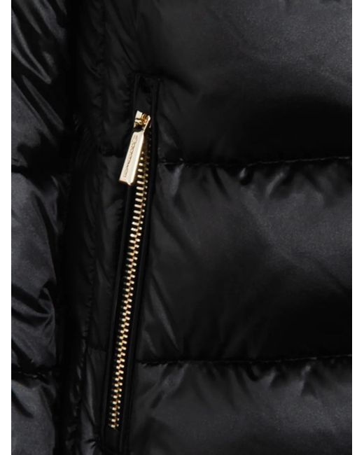 Moorer Black Padded Coat
