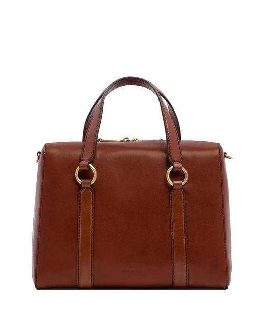 The Bridge Brown Large Leather Tote Bag
