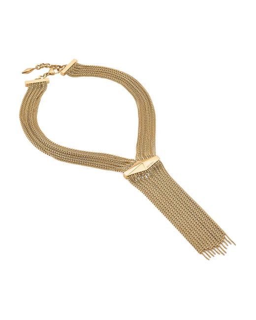 Jimmy Choo Metallic Zandra Necklace