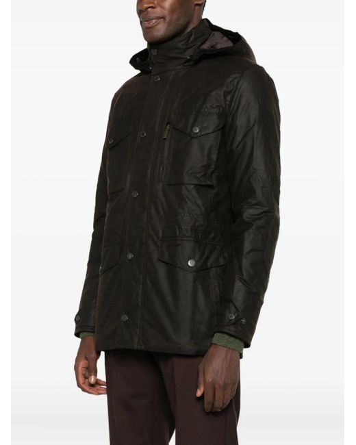 Barbour Black Sapper Waxed Jacket for men