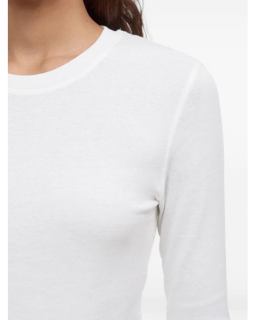 Closed White Long-Sleeve T-Shirt