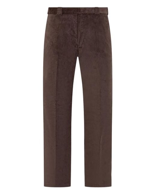 Pantalones con cierre de botón Dickies de hombre de color Brown