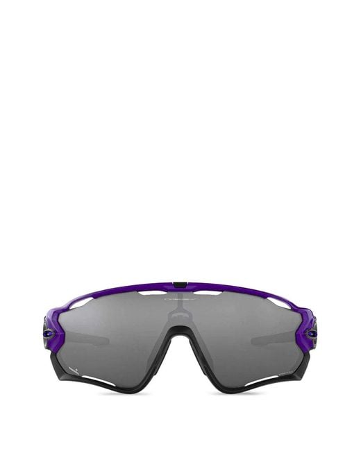 Oakley Gray Jawbreaker Geometric-Frame Sunglasses for men
