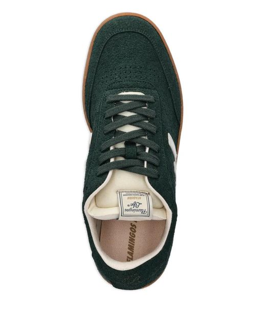 Flamingos Green Stadion Logo Sneakers for men