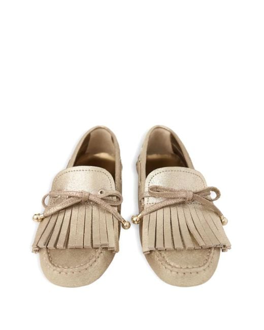 Jimmy Choo Natural Manon Loafers
