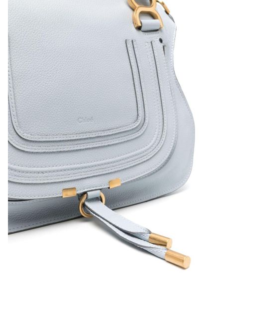 Chloé Gray Marcie Leather Tote Bag
