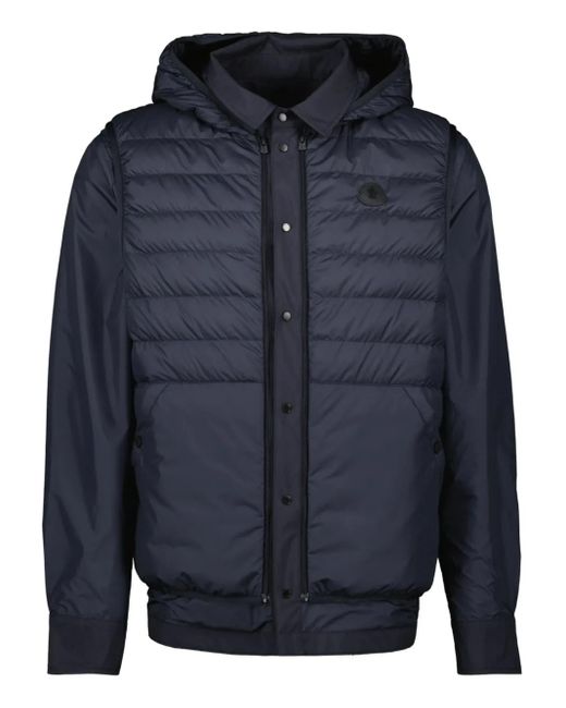 Moncler Blue Reversible Jacket for men