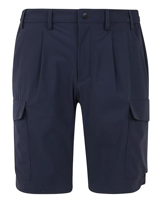 People Of Shibuya Blue Omono Bermuda Shorts for men