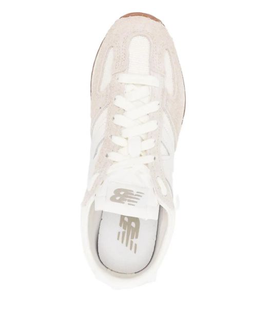 New Balance スエード スニーカー White