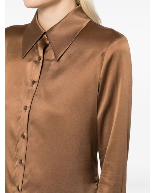 Chemise Willa Alice + Olivia en coloris Brown