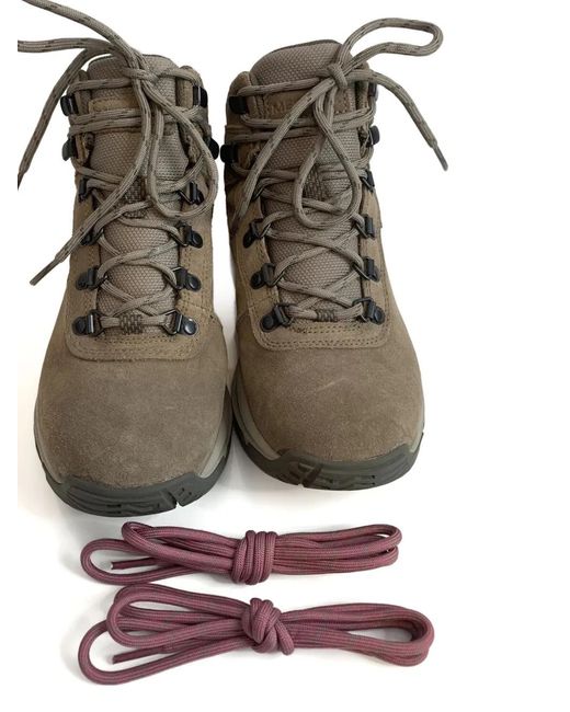 Merrell Brown Lace-Up Suede Trainers for men