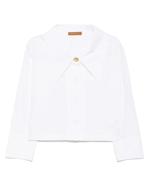 Rejina Pyo White Riley Shirt