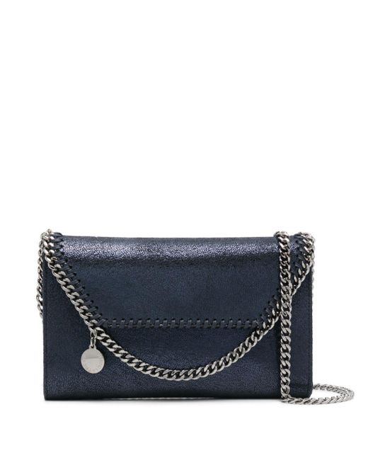 Stella McCartney Blue Mini Fala Crossbody Bag