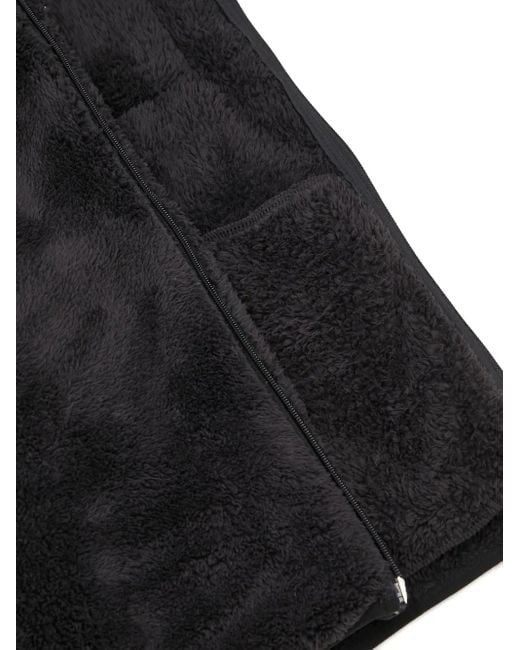 Stan Ray Black Fleece-Panel Long-Sleeve Jacket for men