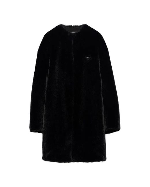 Prada Black Aspen Coat