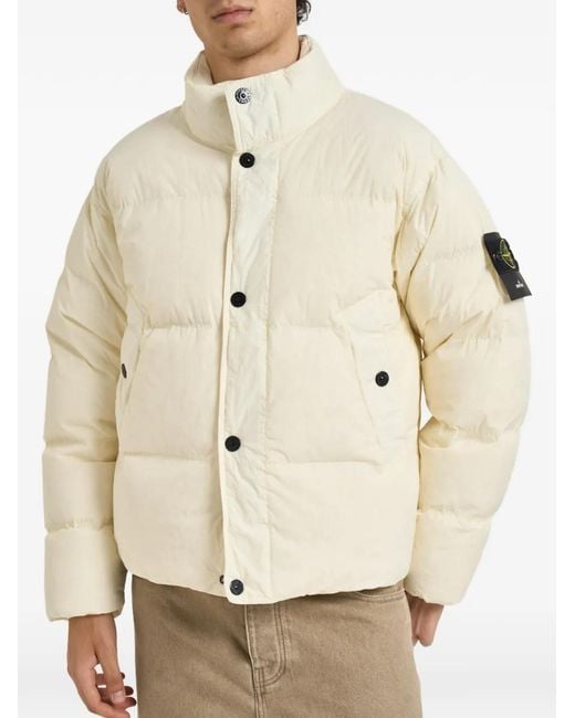 Stone Island Natural Coats for men