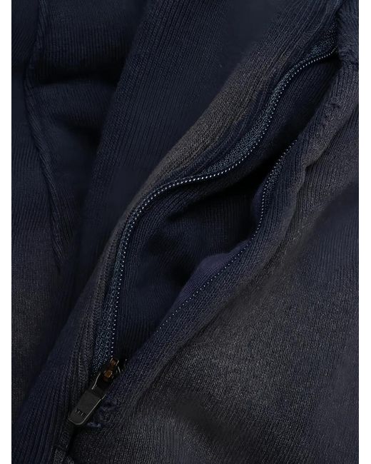 Needles Blue Deconstructed H.D. Track Pants for men
