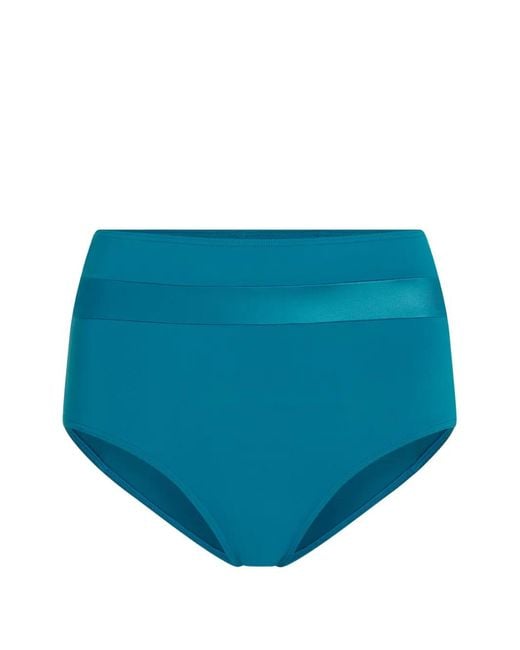 Marlies Dekkers Blue Bow-Detail Bikini Bottoms