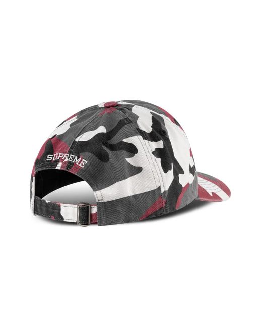 Supreme Pink Pigment-Print 6-Panel Cap