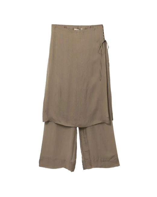 Paloma Wool Gray Pantalon Low Silk Archive