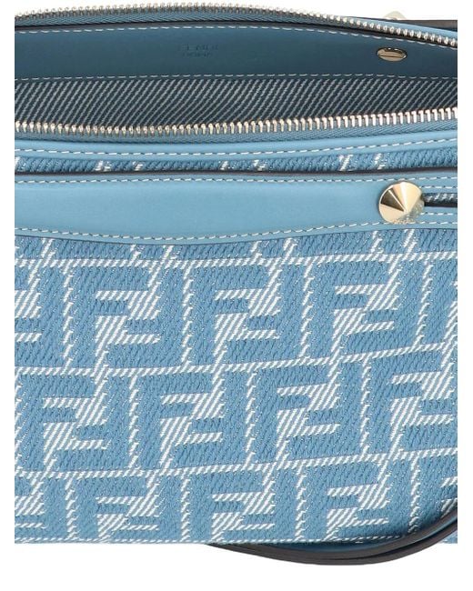 Fendi Blue Medium By The Way Tote Bag