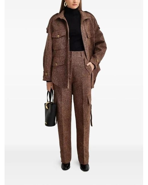 Zimmermann Brown Epaulettes Jacket
