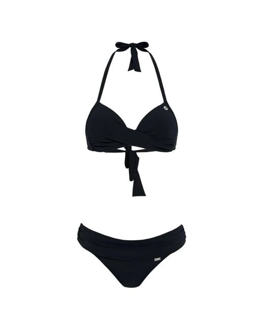 Banana Moon White Bikini Eyro Torsadé À Dos Nu