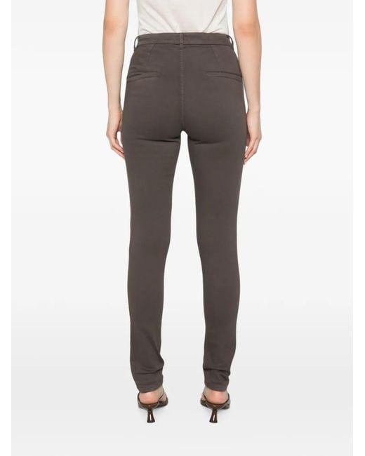 Marella Gray Mlscondor Belt-Loop Trousers