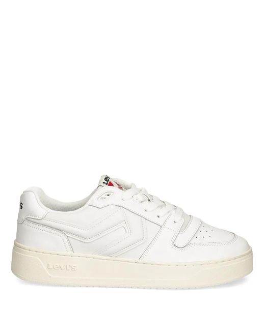 Levi's White Chunky Sole Sneakers for men