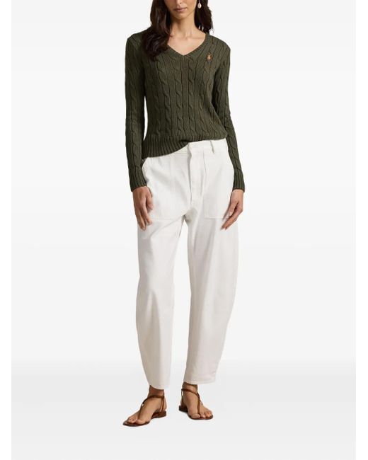 Polo Ralph Lauren Green Kimberly Sweater