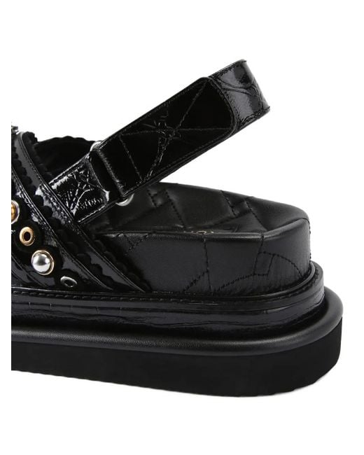 Sandalias Orson con plataforma de 70 mm Kurt Geiger de color Black