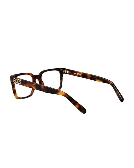 Gcds Eckige Brille in Brown für Herren