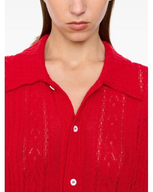 Séfr Riku シャツ Red