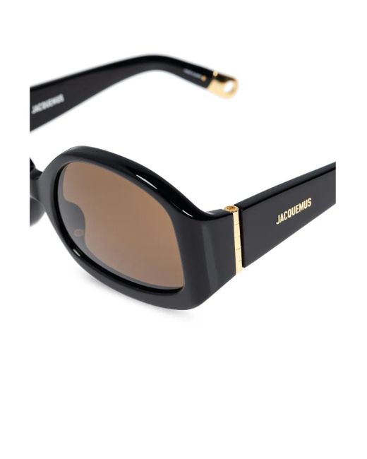 Jacquemus Black Les Lunettes Colapso Sunglasses