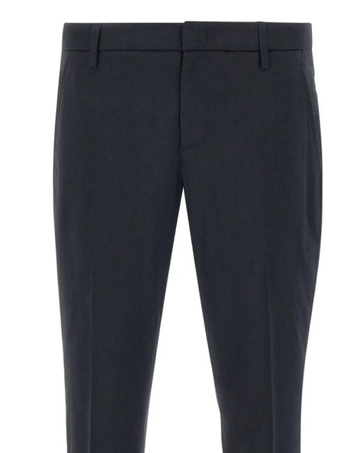Dondup Straight Broek in het Blue voor heren
